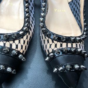 Louboutin slingbacks flats